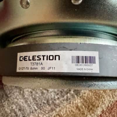 Celestion G12T-75 8ohms image 6