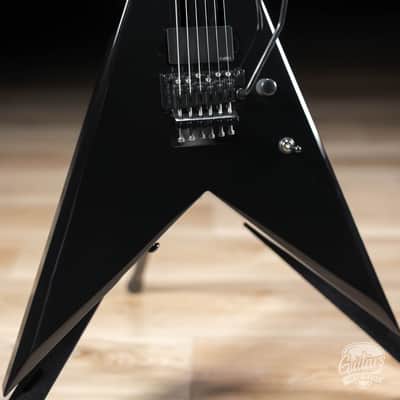 ESP LTD NV-1000 EMG Floyd Rose Guitar – Black image 3