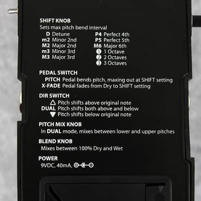 Electro-Harmonix Slammi Plus Polyphonic Shifter Pedal - Black image 7