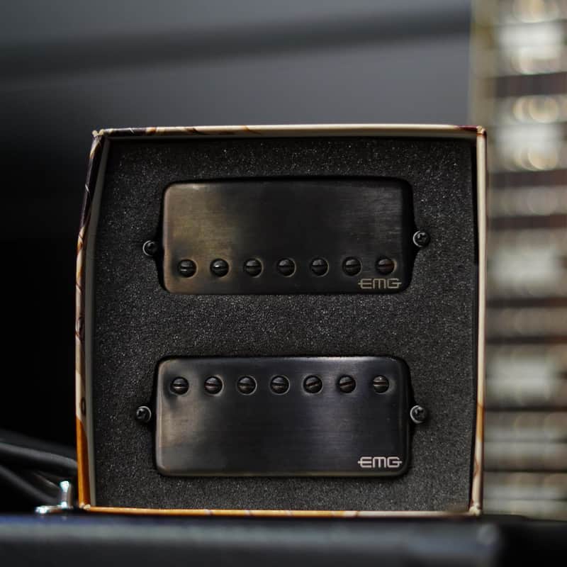 PICKUP SET EMG BW-7H 7 STRINGS 2022 - PROTOTYPE Black Chrome image 1