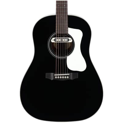 Guild DS-240E Dreadnought Acoustic-Electric Guitar, Black image 4
