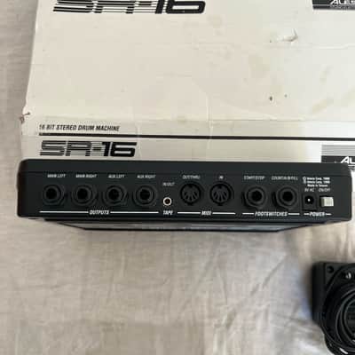 Vintage Alesis SR-16 With Power Cord And Original Box image 3