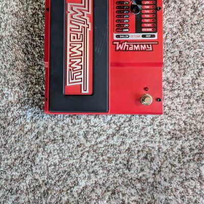 DigiTech Whammy 5 Pitch Shift Pedal 2012 - Present - Red image 1