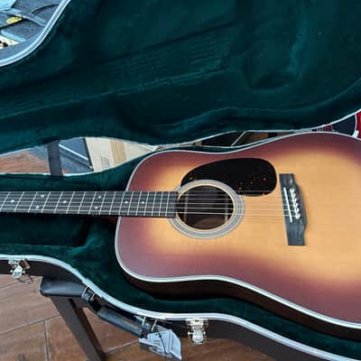 Martin D-28 Satin Amberburst #2770097 / 4lbs. 6.6 oz image 1