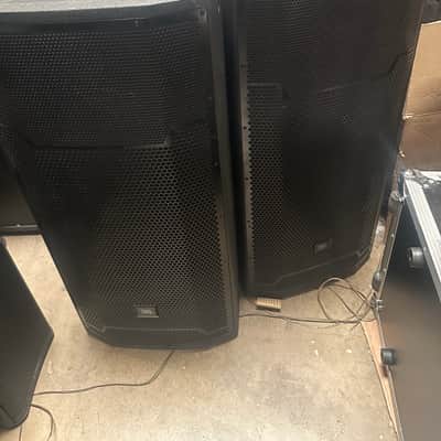 JBL PRX735 15" Powered 3-Way Main Speaker System 2010s - Black image 7