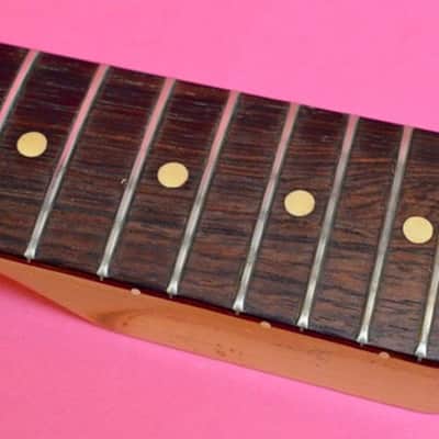 Vintage 1963 PRE-CBS Fender Jazzmaster Project Neck - Killer Tone Wood - Clay Dot RW Board! image 13