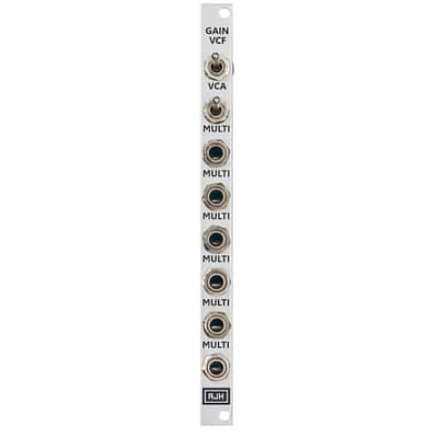 AJH Synth MiniMod Gain Switch Eurorack Module (Silver) image 3