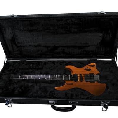 Bootlegger Guitar Absinthe Headless 2022 Red Matte EMG Coil Split Tremolo Case image 11