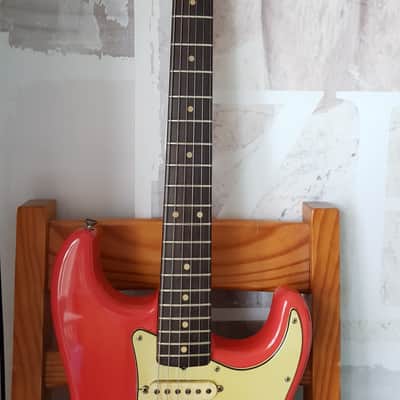 Fender Stratocaster 1962 in Fiesta red colour image 2
