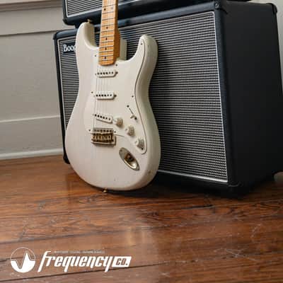 Fender Custom Shop Limited Edition 1956 Stratocaster in White Blonde with a AA Flamed Maple Neck - 2011 image 16