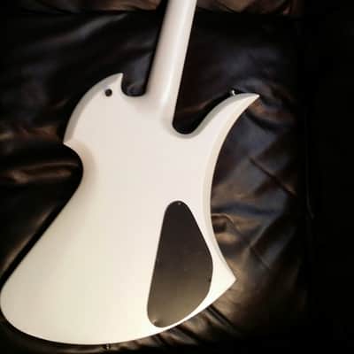BC Rich Custom Shop Mockingbird Bass - LEFTY 1997 Glitter Rick White - Pearl image 4