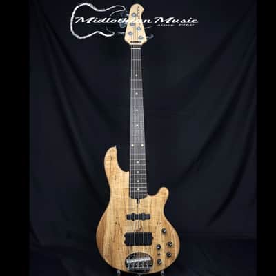 Lakland Skyline 55-02 Deluxe - 5-String Bass Guitar - Spalted Maple Gloss Finish (250806222) image 1