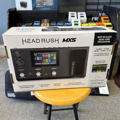 Headrush MX5 Amp Modeling Guitar Effect Processor 2021 - Black image 3
