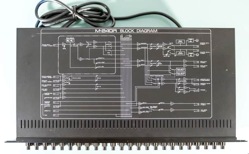 Roland M-240R 24 Channel Line Mixer | Reverb