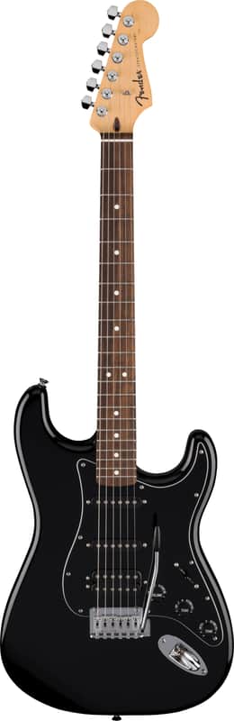 Fender : Standard Stratocaster HSS LRL BPG BLK image 1