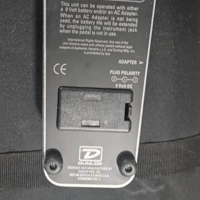 Dunlop JH-1 Jimi Hendrix Signature Wah 1990 - 2005 - Black image 1