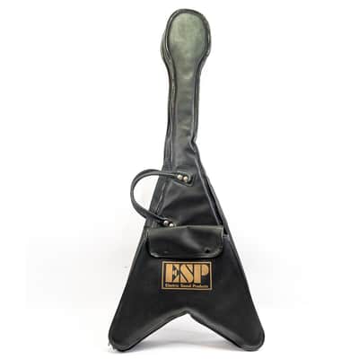 ESP V-Style Electric Guitar Gig Bag – Padded Case with Logo & Front Pocket image 1