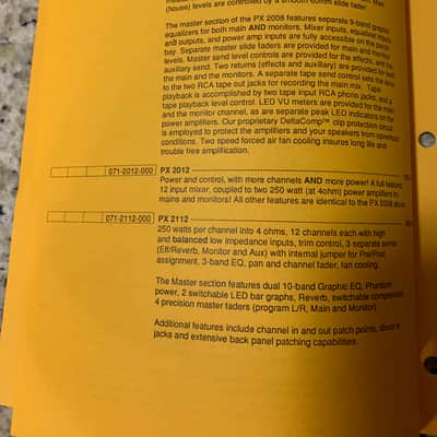 Sunn Sound Reinforcement Catalog 1991 Mixer Speakers etc image 2
