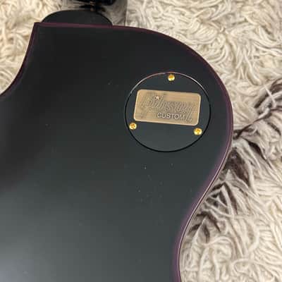 Trogly's Gibson Custom Shop Purple Widow Les Paul Custom 2012 image 11