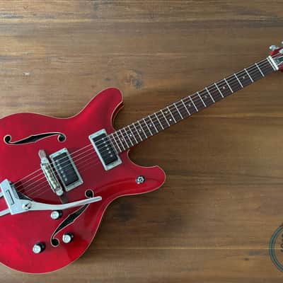 Yamaha, Hollow Body, SA30T, Vintage 1968, Cherry Red image 3