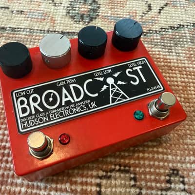 Hudson Electronics PG-24V-FS Broadcast Dual Footswitch 2018 - Rosso Corsa image 2