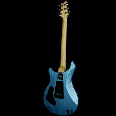 Paul Reed Smith CE 24-08 Swamp Ash Satin Limited Edition Electric Guitar - Frost Blue Metallic image 10