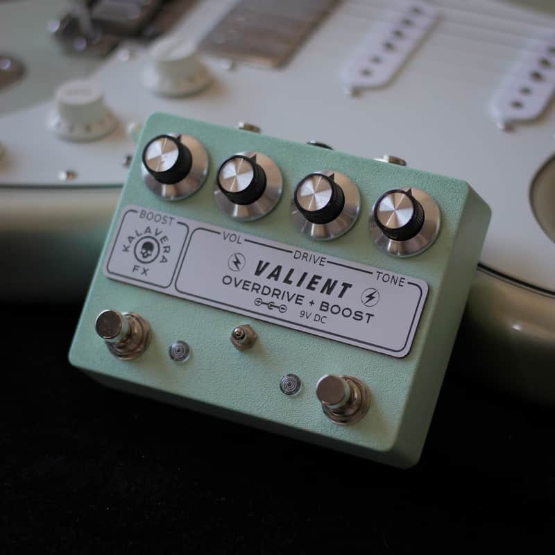 Kalavera FX Valient Overdrive + Boost 2026 - Seafoam Green image 1
