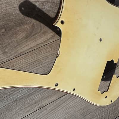 '72 thru '79 Fender Precision 73 vintage celluloid 70's pickguard USA RI image 3