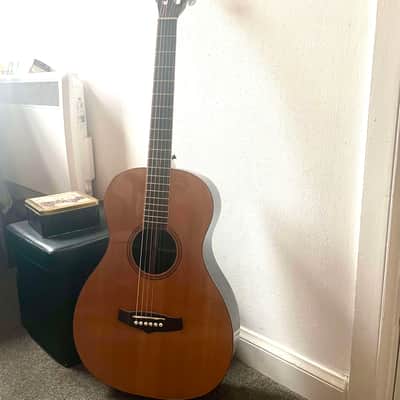 Tanglewood TWJ-P-E Java Solid Cedar/Amara/Spalted Mango Parlor with Electronics 2010s - Natural Gloss image 4