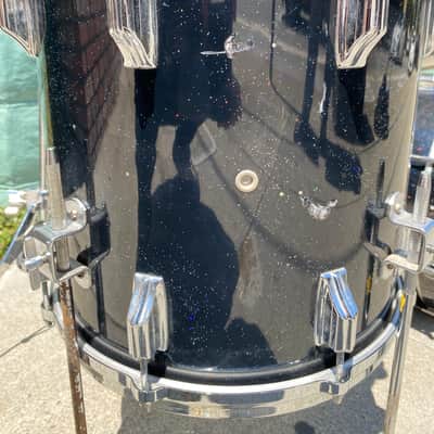 Incredible Looking & Sounding Rare Rogers 18” Bass Drum Kit  1960’s - Rainbow Sparkle Drum Set Holy Grail of Jazz Kits! 18-14-12 image 15