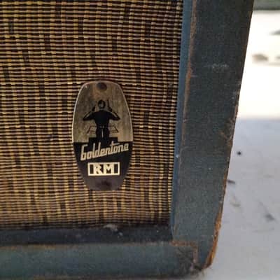 Goldentone 5w 1960 - grey tolex image 5