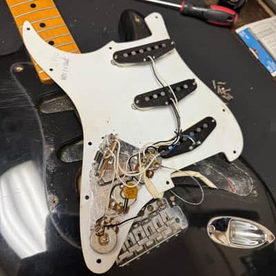 Fender Stratocaster Black 1979 w/ Case image 9