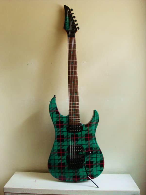 Yamaha RGZ 820R Blues Saraceno Signature 1993 Plaid image 1