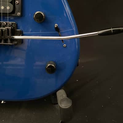 Samick Superstrat made in Korea Superstrat blue Hss image 4