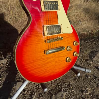 Jay Turser Single Cut les paul jt200 D - Heritage Cherry Sunburst image 13