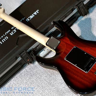 James Tyler Japan Studio Elite HD SSH Mahogany Flame-Tobacco Sunburst image 8
