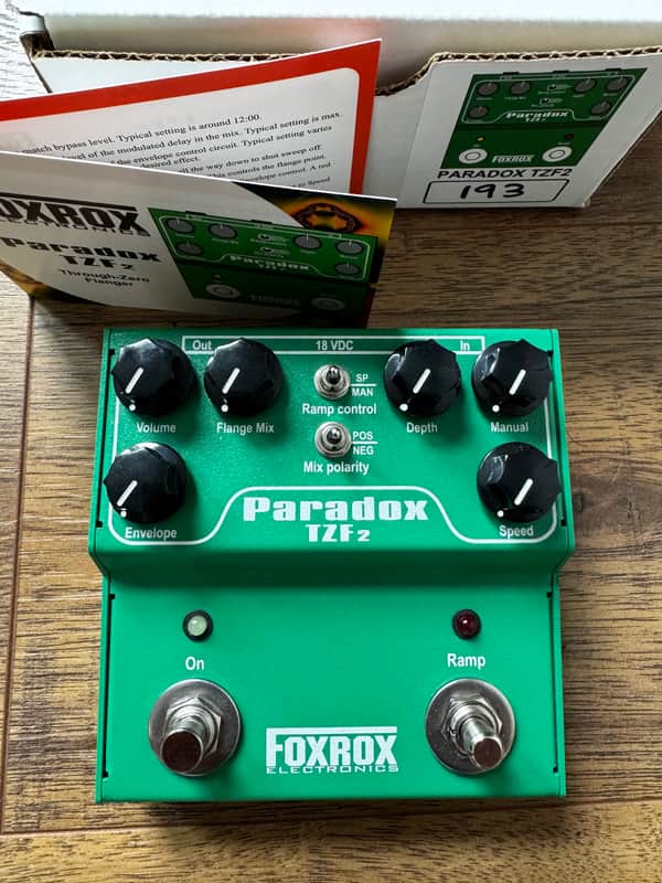 Foxrox Electronics Paradox TZF2 Flanger | Reverb
