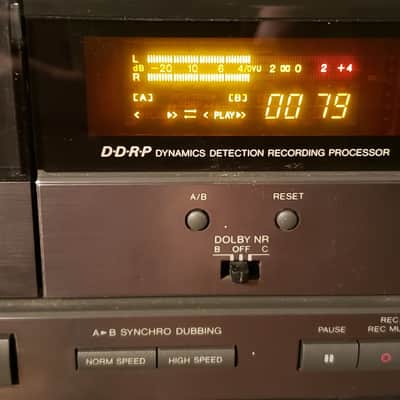 JVC TD-W505 Dual Cassette Deck Tape Recorder Player W/ Pitch Control, Dolby B/C image 6