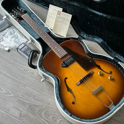 King Snake Muddy Thinline Archtop Poison Burst High-End Made in Japan image 2