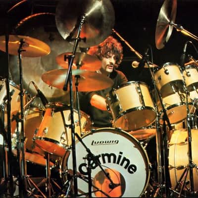 Istanbul Mehmet Carmine Appice, 8" Realistic Rock Splash Cymbal (#1) Autographed!! image 13