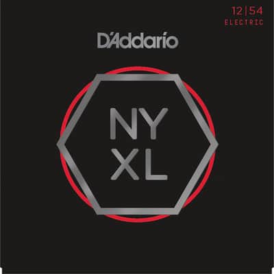D'Addario NYXL1254 Nickel Wound Electric Guitar Strings, Heavy Gauge