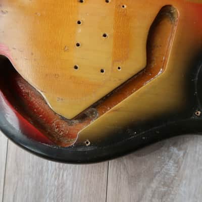 Fender Mandocaster 1964  Original Sunburst Body mando strat  vintage pre cbs mandolin image 19