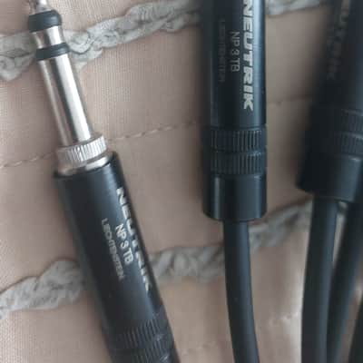 Patch cables Mogami 2552 + Neutrik NP3TB for patchbay (16 cables) image 4