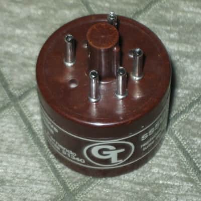 ONE (old stock) tube is in A+ shape Groove Tubes GT-SS5U4 Rectifier Tube (replaces 5UA tube rectifier) rectifier tube looks unused - but packaging has aging and imperfections image 14