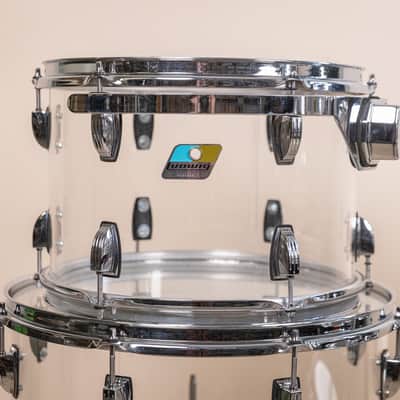 Ludwig Vistalite Clear Drum Set 16x22 8x12 9x13 and 16x16 image 16