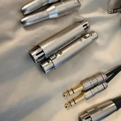 Lot of Studio cables and XLR Adapters Bundle of 11 items Piano Pedal image 3