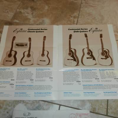 Vintage 1970 Espana Centennial Series Catalog and Price List w/ Original Envelope! image 3