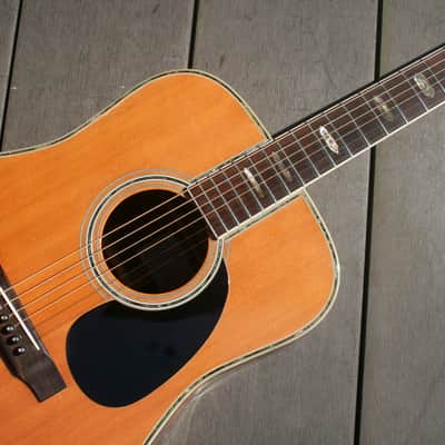 1978 Yairi YW800 B. Rosewood Jacaranda Japan Vintage - Natural+Vintage Hard Case image 4