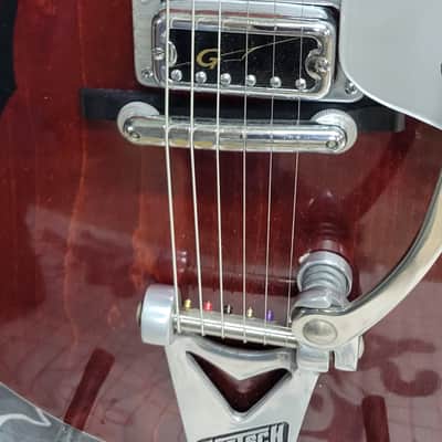 1962 Gretsch Tennessean, stupid clean, OHC Dark cherry red image 3