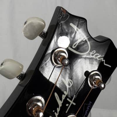 Dean Bret Michaels BM The Player Acoustic Guitar 2011 - Black Flames image 13